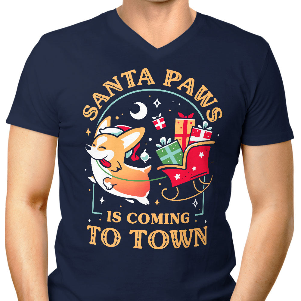 Santa Paws - Men's V-Neck