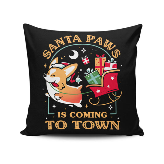 Santa Paws - Throw Pillow