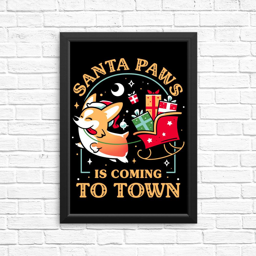 Santa Paws - Posters & Prints