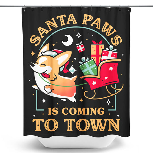 Santa Paws - Shower Curtain
