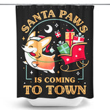 Santa Paws - Shower Curtain