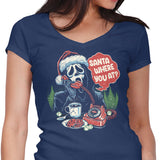 Santa Where You At? - Women's V-Neck