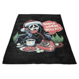 Santa Where You At? - Fleece Blanket