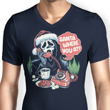 Santa Where You At? - Men's V-Neck