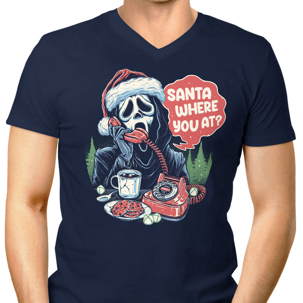 Santa Where You At? - Men's V-Neck