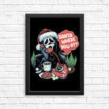 Santa Where You At? - Posters & Prints