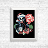 Santa Where You At? - Posters & Prints