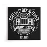 Save the Clock Tower - Canvas Print