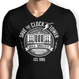 Save the Clock Tower - Men's V-Neck
