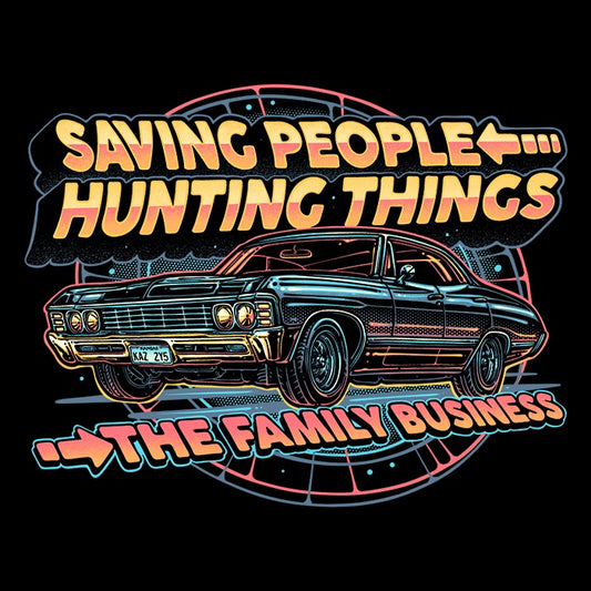 Saving People, Hunting Things - Ringer T-Shirt