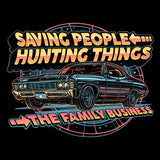 Saving People, Hunting Things - Canvas Print