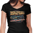 Saving People, Hunting Things - Women's V-Neck
