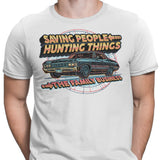 Saving People, Hunting Things - Men's Apparel