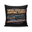 Saving People, Hunting Things - Throw Pillow