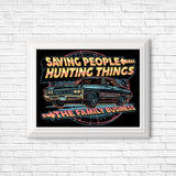 Saving People, Hunting Things - Posters & Prints