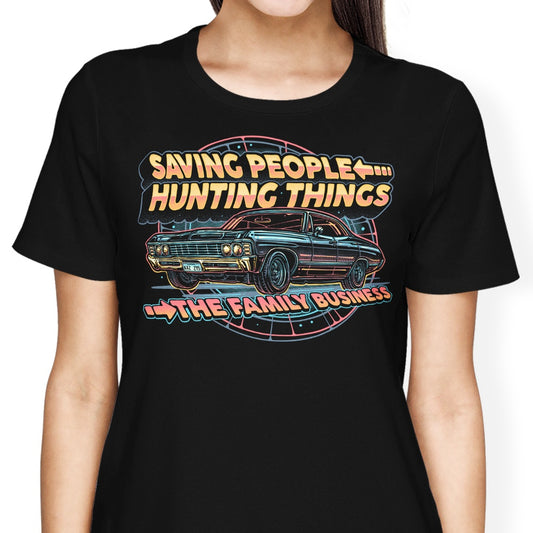 Saving People, Hunting Things - Women's Apparel