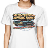 Saving People, Hunting Things - Women's Apparel