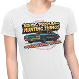 Saving People, Hunting Things - Women's Apparel