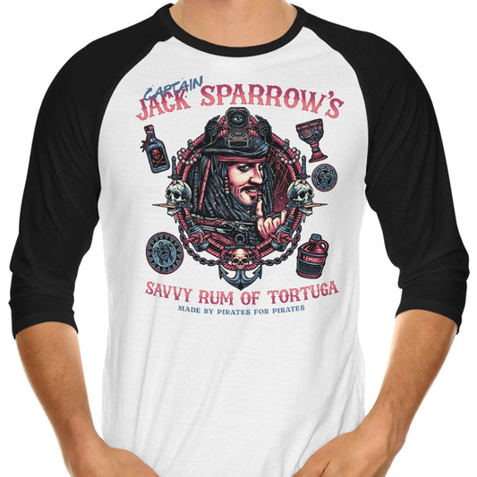 Savvy Rum - 3/4 Sleeve Raglan T-Shirt