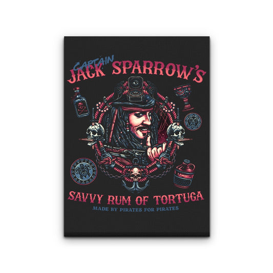 Savvy Rum - Canvas Print