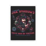 Savvy Rum - Canvas Print