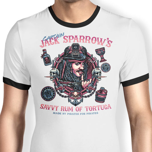 Savvy Rum - Ringer T-Shirt