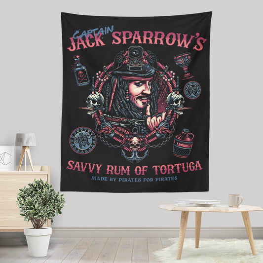 Savvy Rum - Wall Tapestry