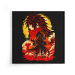 Scarlet Requiem - Canvas Print