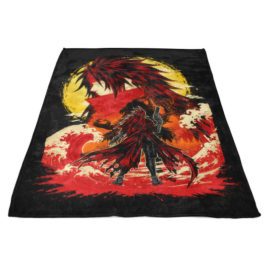 Scarlet Requiem - Fleece Blanket