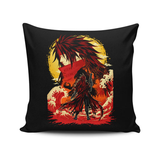 Scarlet Requiem - Throw Pillow