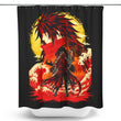 Scarlet Requiem - Shower Curtain