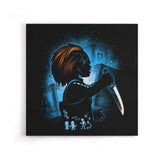 Scary Doll - Canvas Print