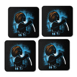 Scary Doll - Coasters