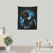 Scary Doll - Wall Tapestry