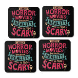 Scary Reality - Coasters