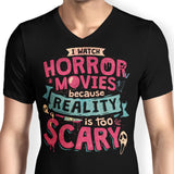 Scary Reality - Men's V-Neck