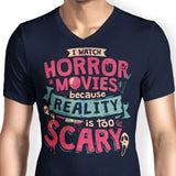 Scary Reality - Men's V-Neck