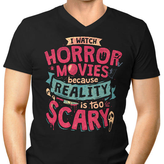 Scary Reality - Men's V-Neck