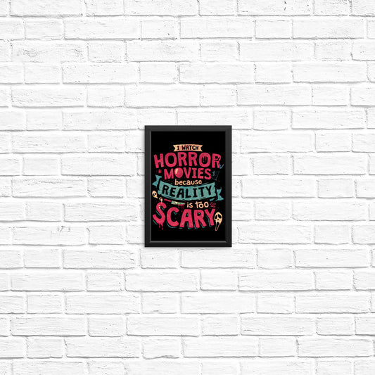 Scary Reality - Posters & Prints