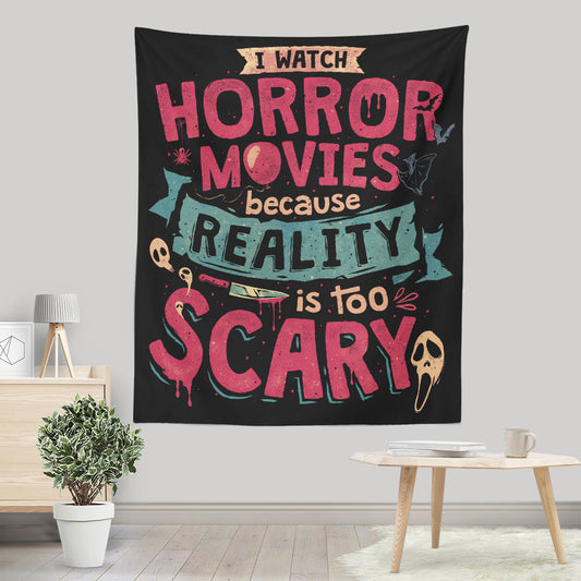 Scary Reality - Wall Tapestry