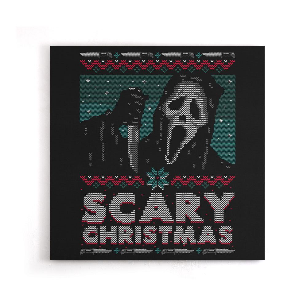 Scary Ugly Christmas - Canvas Print