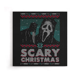 Scary Ugly Christmas - Canvas Print