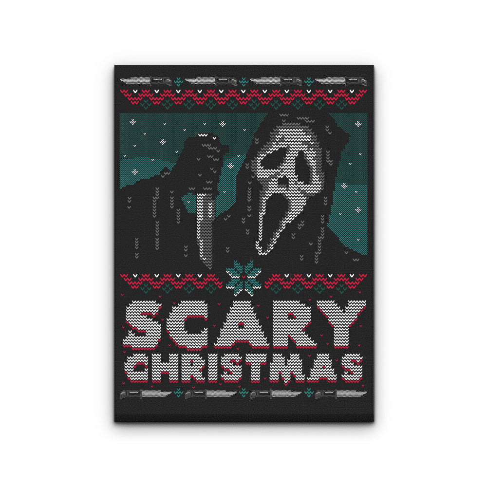 Scary Ugly Christmas - Canvas Print