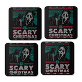 Scary Ugly Christmas - Coasters