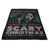 Scary Ugly Christmas - Fleece Blanket