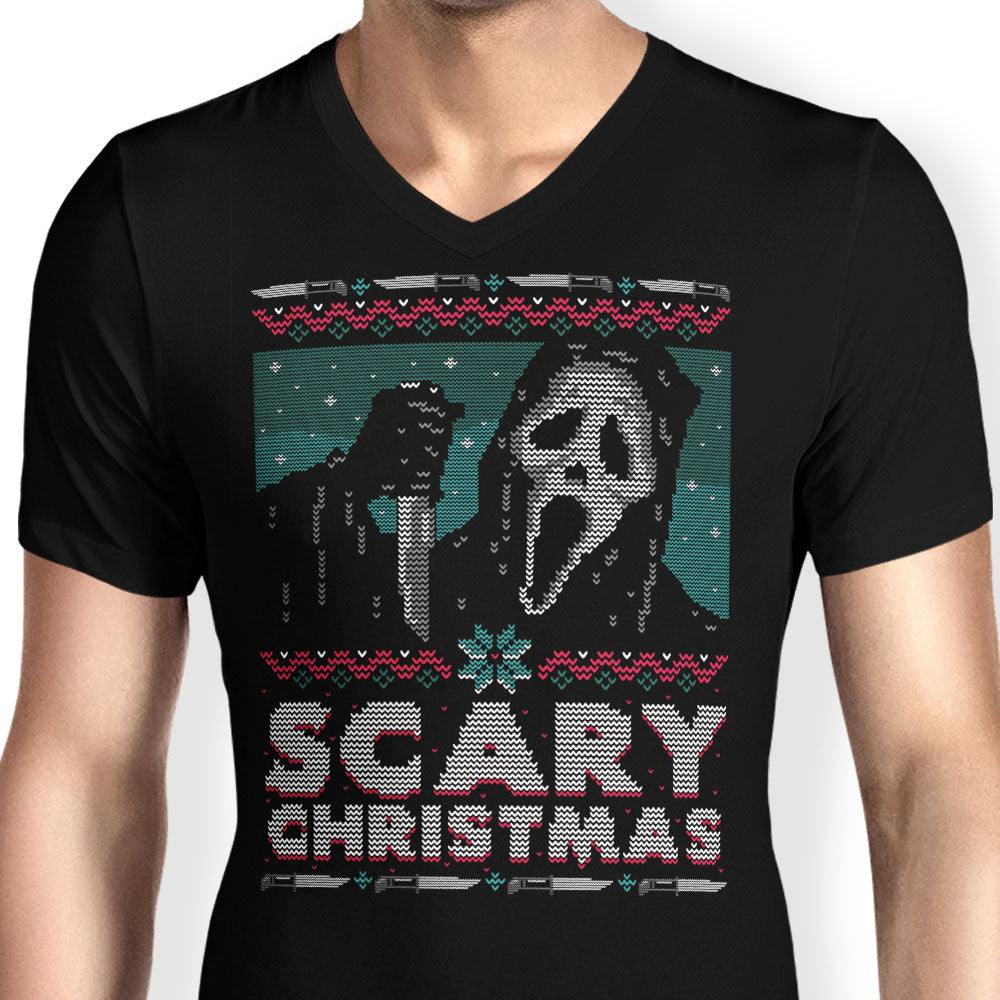Scary Ugly Christmas - Men's V-Neck