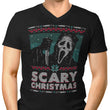 Scary Ugly Christmas - Men's V-Neck