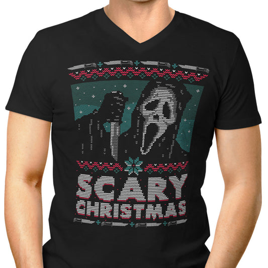 Scary Ugly Christmas - Men's V-Neck