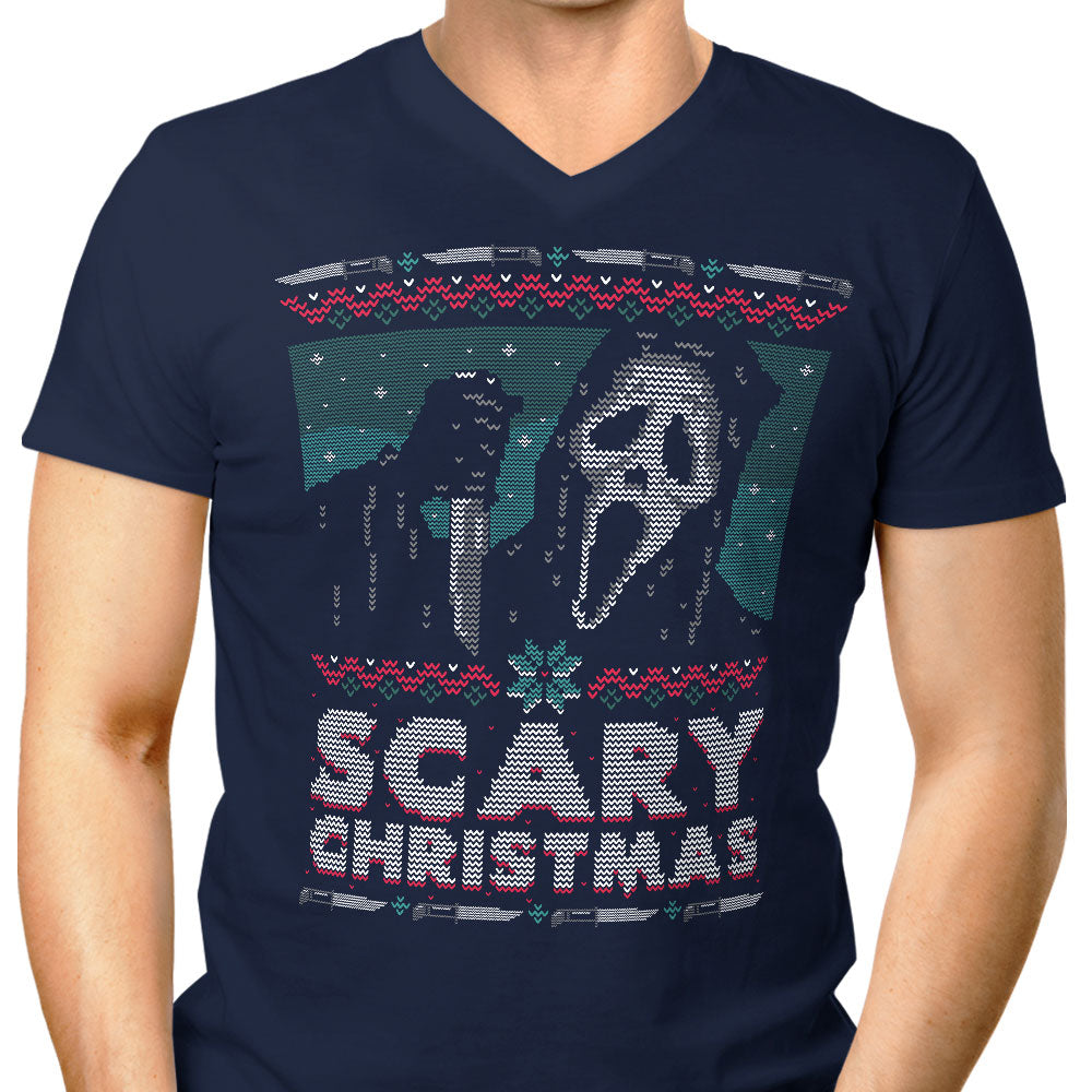 Scary Ugly Christmas - Men's V-Neck