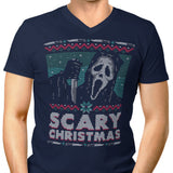 Scary Ugly Christmas - Men's V-Neck